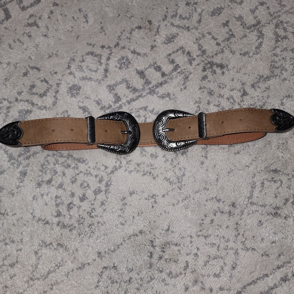 Boutique Boho Faux Leather Belt